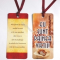 Semn carte cu fundita - Eu sunt painea vietii!